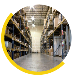 Inside Warehouse Circle - American Western Distribution